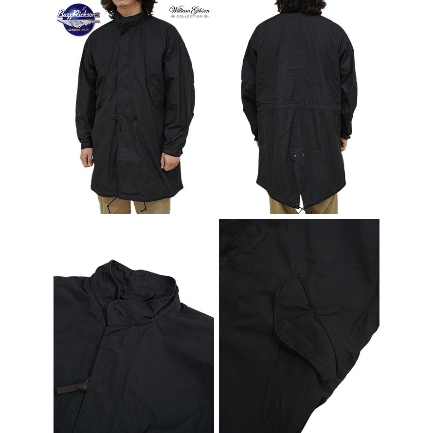 バズリクソンズ × ウィリアムギブソン BUZZ RICKSON'S × William Gibson BR15192 Type BLACK HOOD, EXTREME COLD WEATHER M-65 (NO HOOD)  BLACK   ア… | BUZZ RICKSON'S | 01