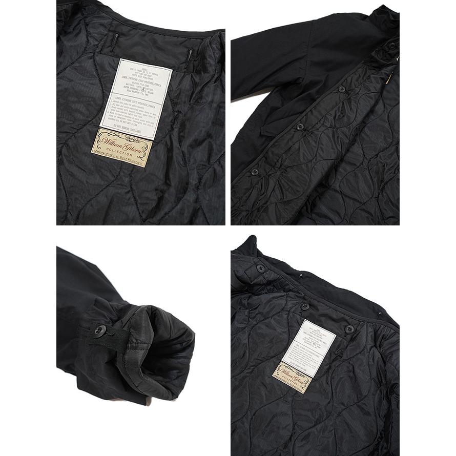 BUZZ RICKSON'S × William Gibson（バズリクソンズ × ウィリアムギブソン）  BR15193 Type BLACK LINER, EXTREME COLD WEATHER, PARKA  BLACK   アメ… | BUZZ RICKSON'S | 03