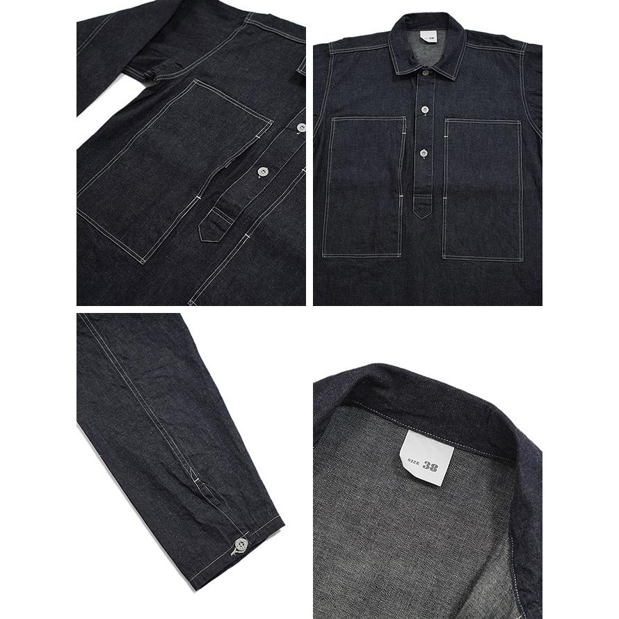 バズリクソンズ　BUZZ RICKSON'S　BR15301　U.S. ARMY DENIM PULLOVER JACKET　[ DENIM ]　カバーオール　ミリタリージャケット | BUZZ RICKSON'S | 02