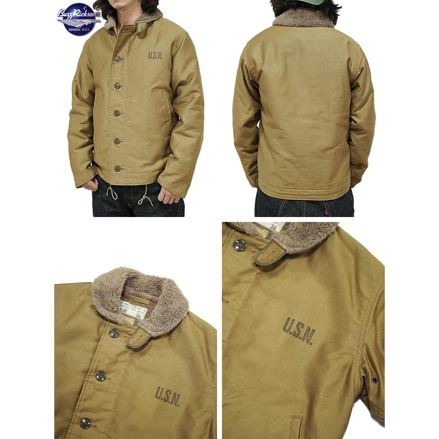 バズリクソンズ　BUZZ RICKSON'S　BR15345　Type N-1 Khaki  NAVY DEPARTMENT DEMOTEX-ED   アメカジ   メンズ   フライトジャケット   ミリタリージャケット | BUZZ RICKSON'S | 01