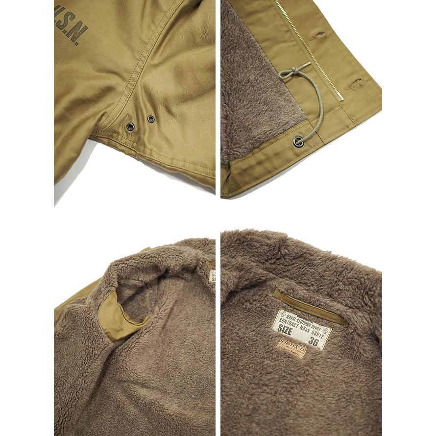 バズリクソンズ　BUZZ RICKSON'S　BR15345　Type N-1 Khaki  NAVY DEPARTMENT DEMOTEX-ED   アメカジ   メンズ   フライトジャケット   ミリタリージャケット | BUZZ RICKSON'S | 03