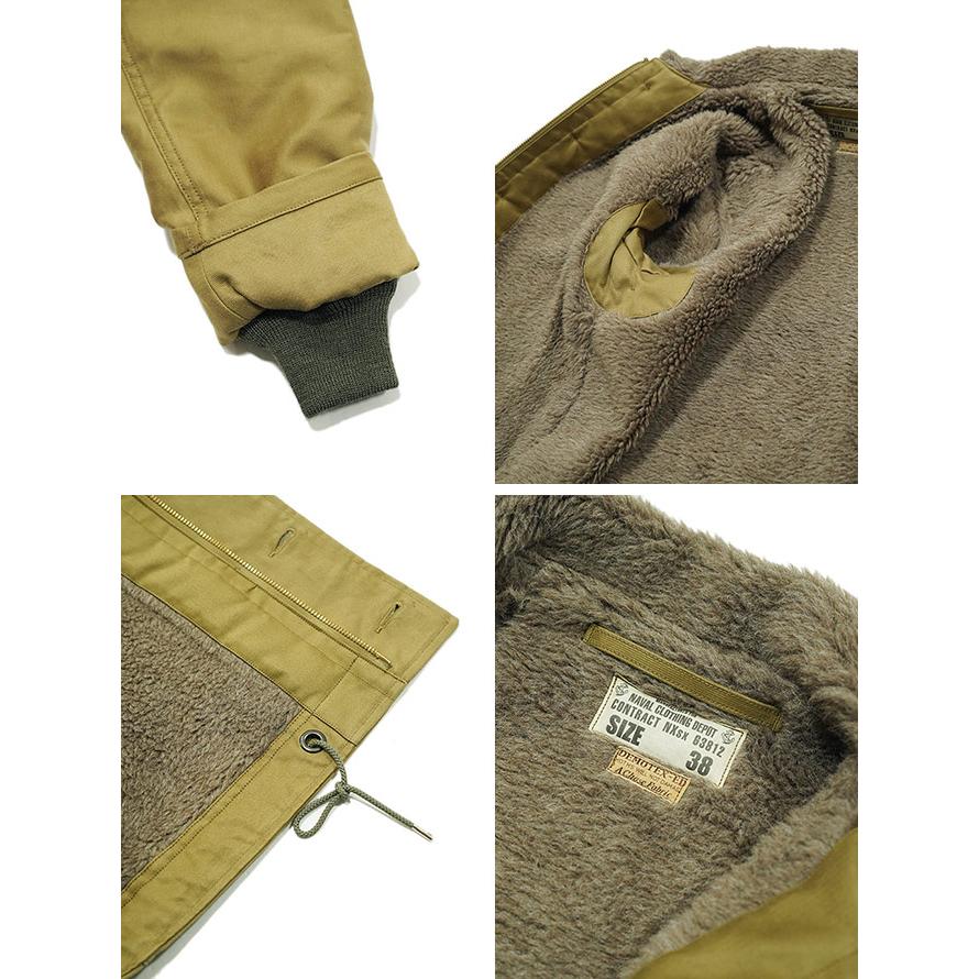 バズリクソンズ　BUZZ RICKSON'S　BR15766　Type N-1 Khaki [ NAVY DEPARTMENT DEMOTEX-ED ] [ STENCIL "MIDWAY" ]　アメカジ　メンズ　ミリタリージャケット | BUZZ RICKSON'S | 03