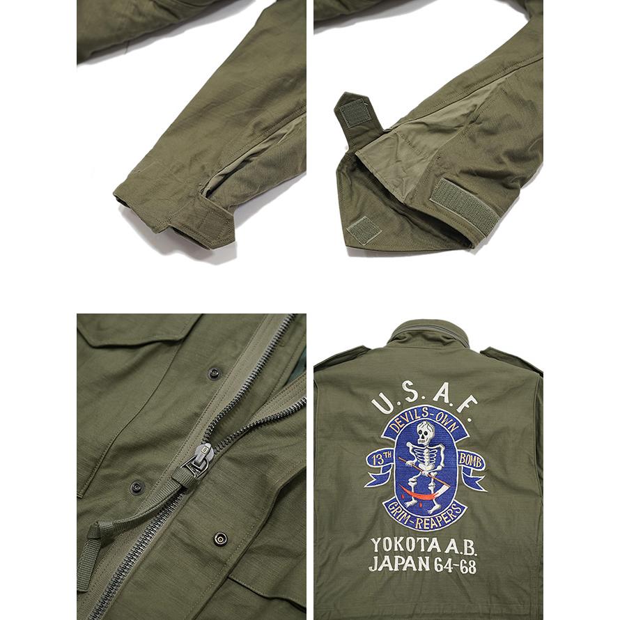 バズリクソンズ　BUZZ RICKSON'S　BR15804　M-65 COAT,MAN'S,FIELD JACKET　[ 13th BOMB SQ ]　アメカジ　メンズ　ミリタリージャケット | BUZZ RICKSON'S | 04