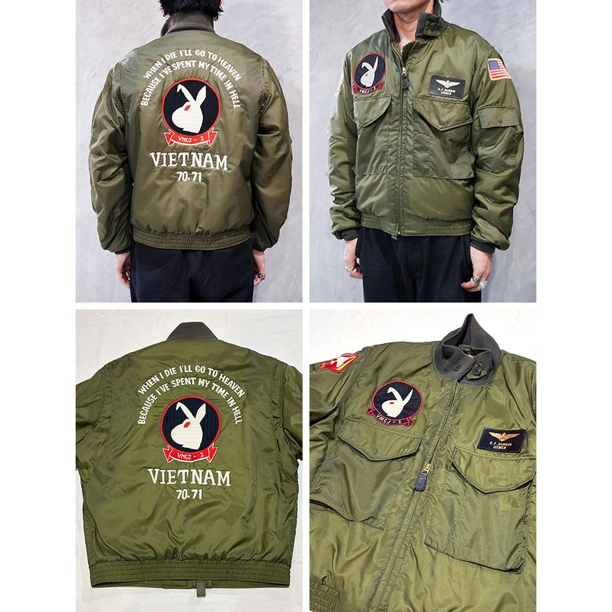 バズリクソンズ　BUZZ RICKSON'S　BR15948　Type WEP [ VMCJ-2 PLAY BOYS ] [ BUZZ RICKSON MFG. CO. ]　ミリタリージャケット | BUZZ RICKSON'S | 01