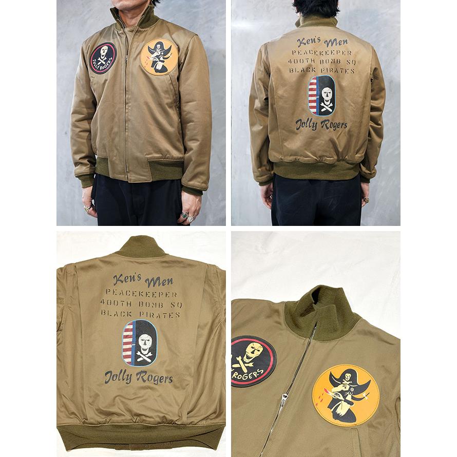 バズリクソンズ　BUZZ RICKSON'S　BR15995　Type TANKERS SLASH POCKET [ 90th BOMB. GROUP JORRY ROCERS ] [ BUZZ RICKSON MFG. CO. ]　ミリタリージャケット | BUZZ RICKSON'S | 01