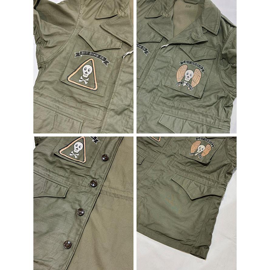 バズリクソンズ　BUZZ RICKSON'S　BR15996　Type M-1943　[ BUZZ RICKSON MFG. CO. "HAND PAINT" ] [ 5th BOMB.GROUP BOMBER BARONS ]　ミリタリージャケット | BUZZ RICKSON'S | 02