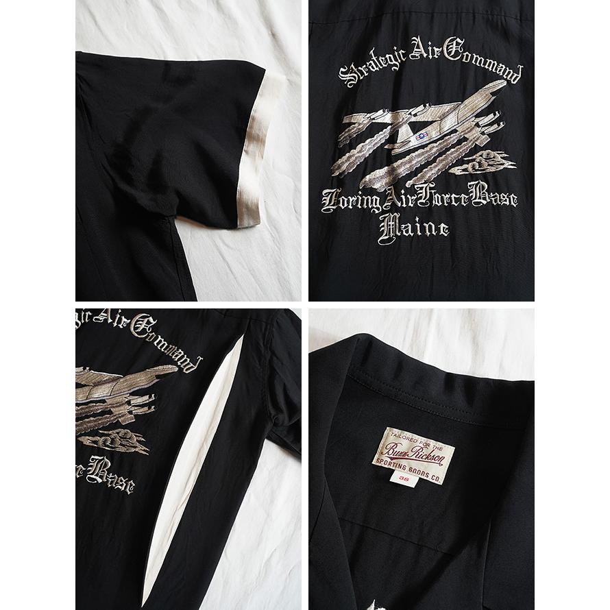 バズリクソンズ　BUZZ RICKSON'S　BR39735　レーヨンボーリングシャツ [ RAYON BOWLING SHIRT ] [ STRATEGIC AIR COMMAND ] ボーリングシャツ　アメカジ　メンズ | BUZZ RICKSON'S | 04