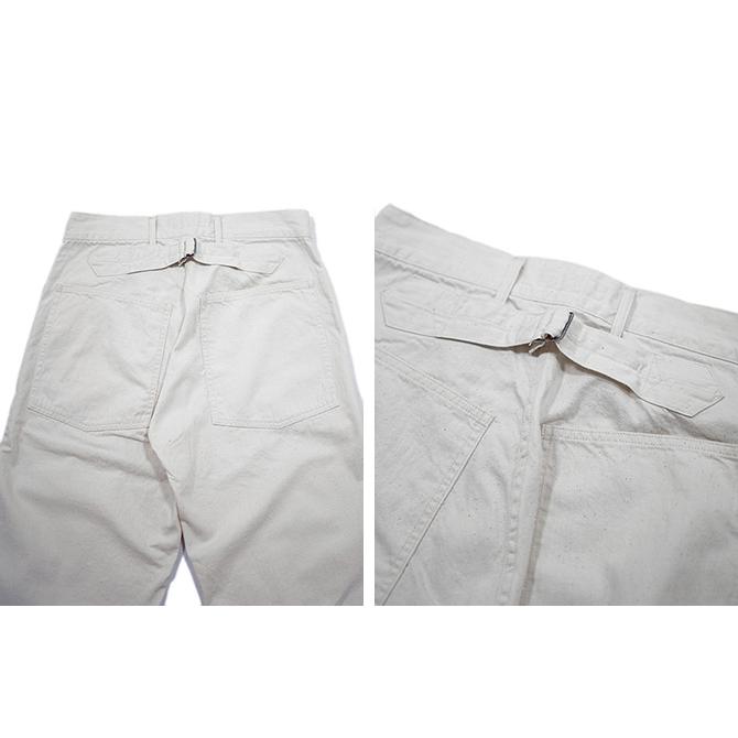 バズリクソンズ　BUZZ RICKSON'S　BR42451　TROUSERS, WORKING, WHITE TWILL [ AVIATION ASSOCIATES ] 軍パン　アメカジ　メンズ | BUZZ RICKSON'S | 03
