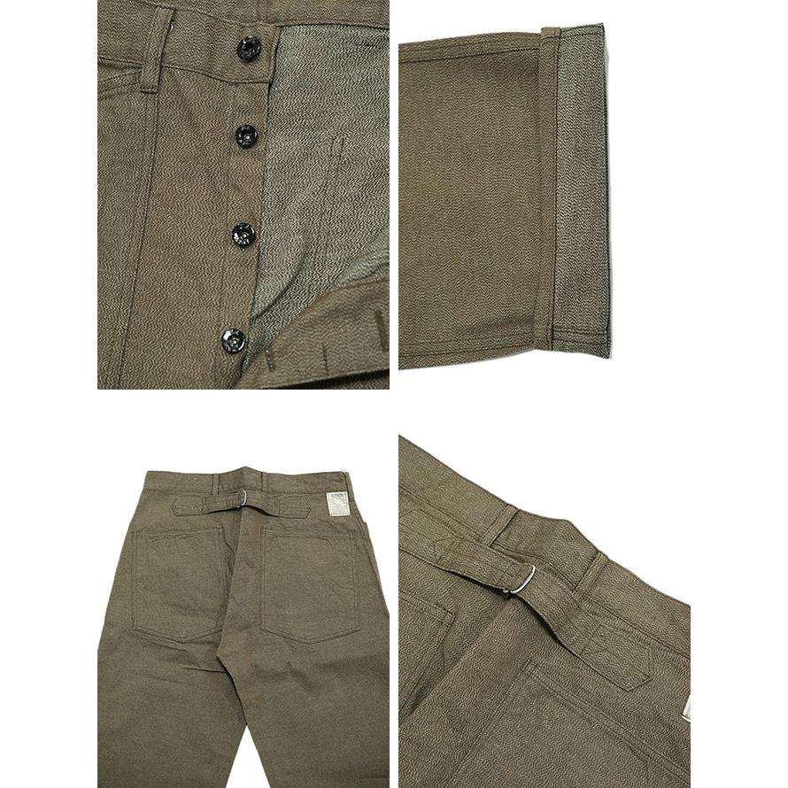 バズリクソンズ　BUZZ RICKSON'S　BR42531　TROUSERS, WORKING, BROWN DENIM　[ Army Denim Pans ]　軍パン　アメカジ　メンズ | BUZZ RICKSON'S | 02