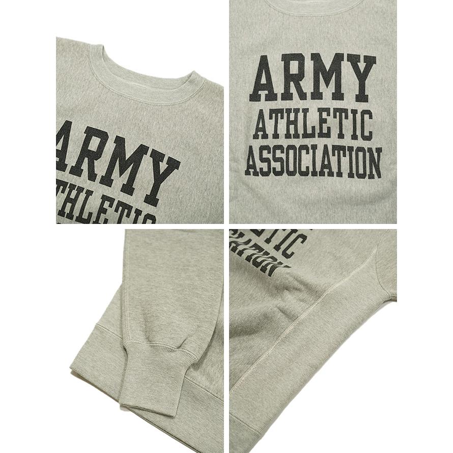 バズリクソンズ　BUZZ RICKSON'S　BR69431　リバースウィーブクルーネック　REVERSE SWEAT CREW　[ ARMY ATHLETIC ASSOCIATION ]　スウェット   アメカジ | BUZZ RICKSON'S | 02