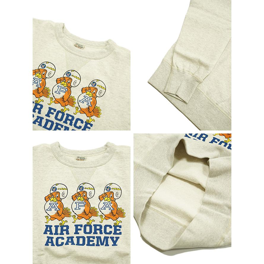 バズリクソンズ　BUZZ RICKSON'S　BR69451　セットインクルースウェット　SET-IN CREW SWEAT　[ AIR FORCE ACADEMY ]　スウェット　アメカジ　メンズ | BUZZ RICKSON'S | 03