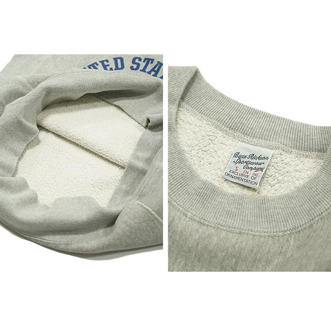 バズリクソンズ　BUZZ RICKSON'S　BR69645　リバースウィーブクルーネック　REVERSE SWEAT CREW　[ CVA-67 J.F. KENNEDY ] スウェット   アメカジ   メンズ | BUZZ RICKSON'S | 03