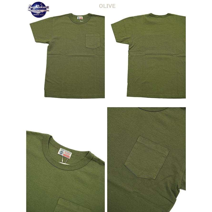 バズリクソンズ　BUZZ RICKSON'S　BR78711　ポケットTシャツ　S/S POCKET T-SHIRT　Tシャツ　アメカジ　メンズ | BUZZ RICKSON'S | 01