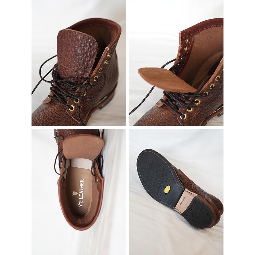 ワイツーレザー　Y'2 LEATHER　BS-02　ブルハイドワークブーツ　[ BULL HIDE WORK BOOTS ]　牛革　日本製   アメカジ   メンズ   ブーツ |  | 03