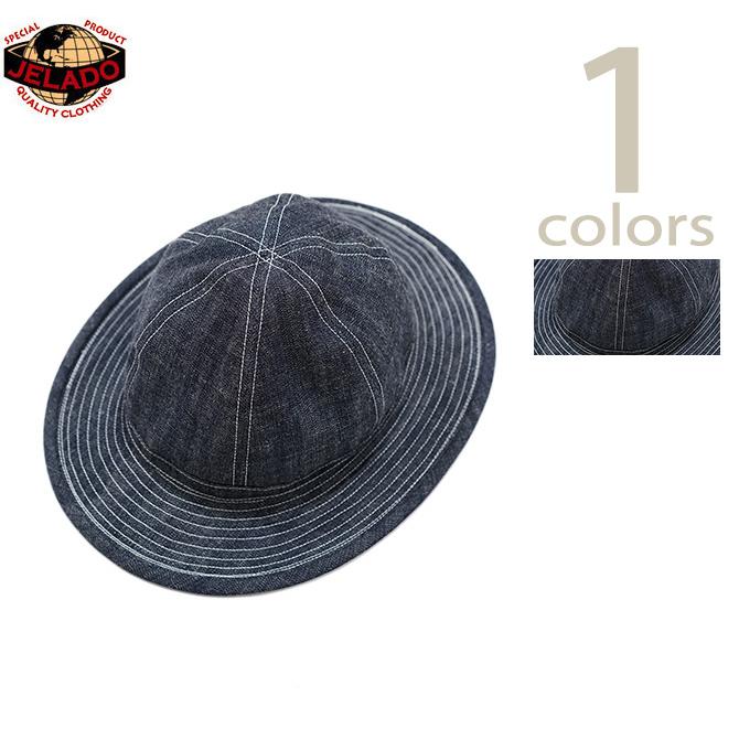 ジェラード　JELADO　CT02646　CM37 Denim Fatigue Hat　[ LAST RESORT DENIM ]　デニムハット　アメカジ　メンズ　 | JELADO