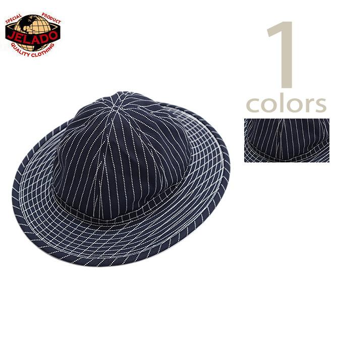 ジェラード　JELADO　CT11737　CM37 Wabash Fatigue Hat　[ INDIGO WABASH ]　アーミーハット　アメカジ　メンズ　 | JELADO