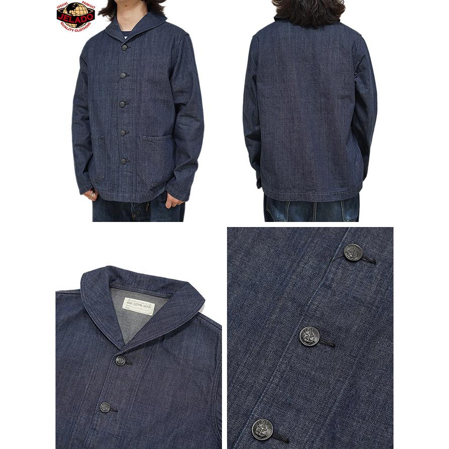 ジェラード　JELADO　CT12316　U.S.Navy Dungaree Jumper　[ LASTRESORT DENIM ]　カバーオール　アメカジ　メンズ | JELADO | 01