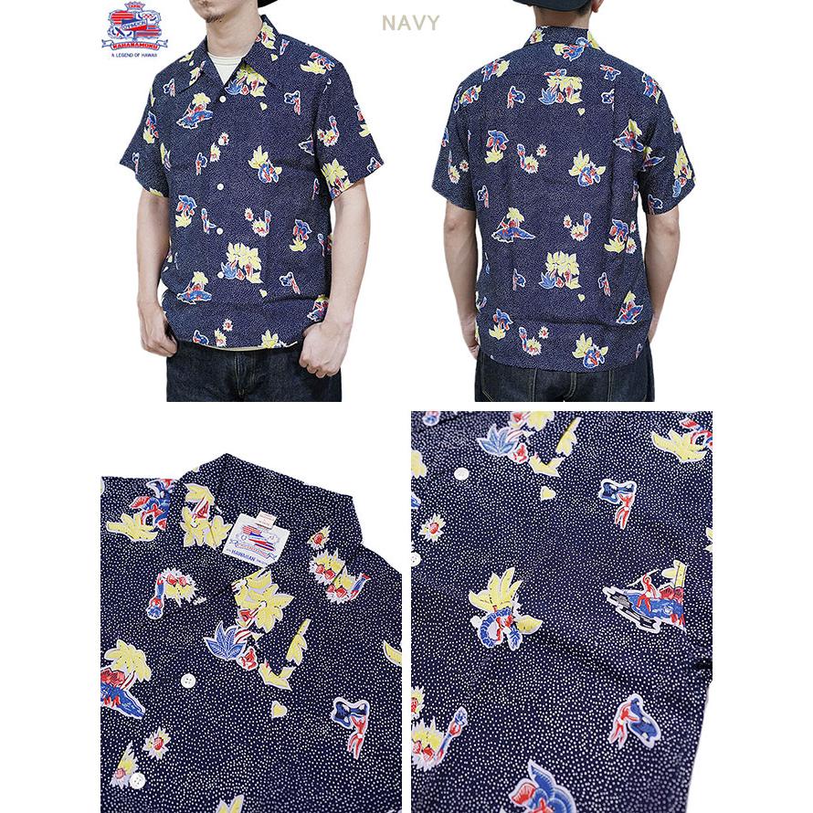 SUN SURF SPECIAL EDITION（サンサーフスペシャルエディション） 　DK38677　半袖アロハシャツ　 DUKE'S POLKA-DOTS 　 Duke Kahanamoku 　 アメカジ   メンズ | DUKE KAHANAMOKU | 01