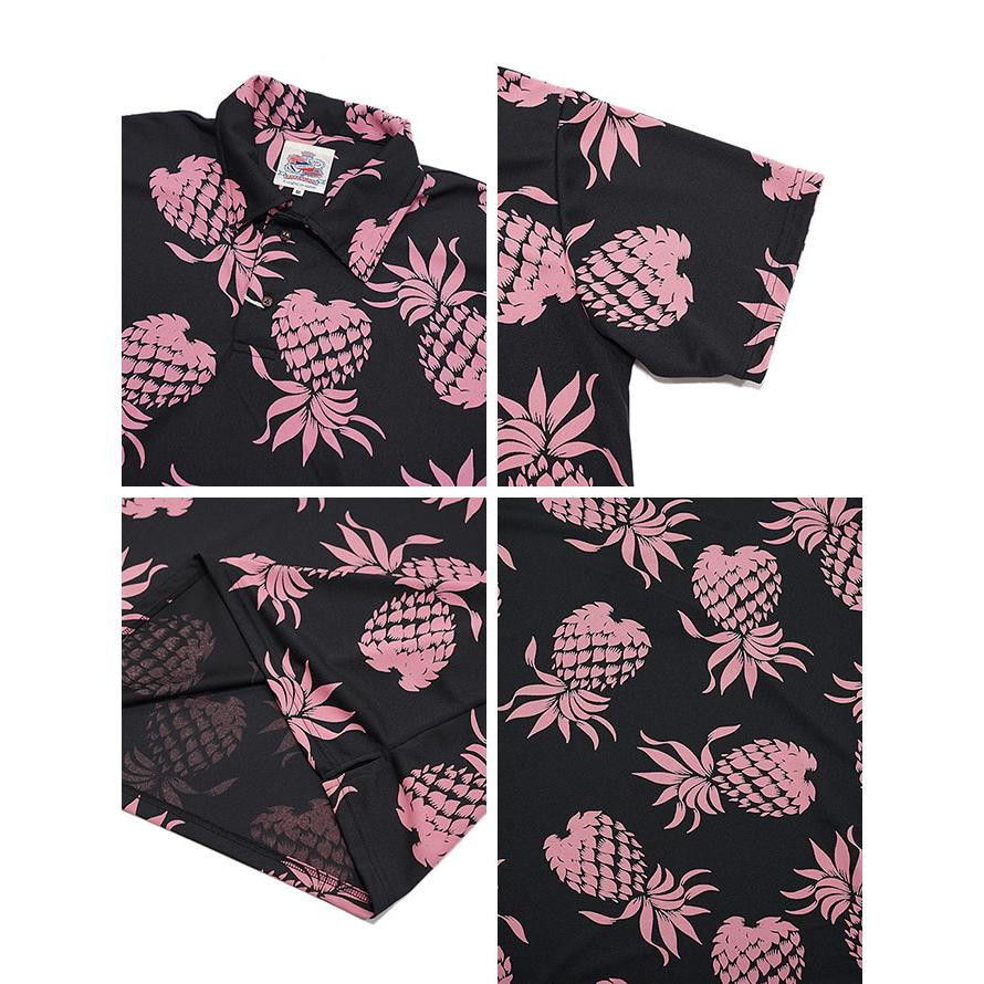 デュークカハナモク　DUKE KAHANAMOKU　DK79538　半袖ハワイアンポロシャツ　[ DUKE'S PINEAPPLE ]　[ COOLMAX ]　SUN SURF　ハワイアンシャツ | DUKE KAHANAMOKU | 03