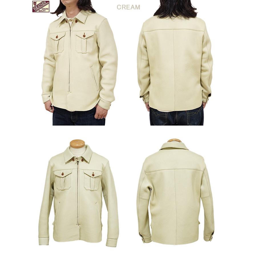 ワイツーレザー Y'2 LEATHER DS-10 Deer Skin Shirts Jacket [ Deer