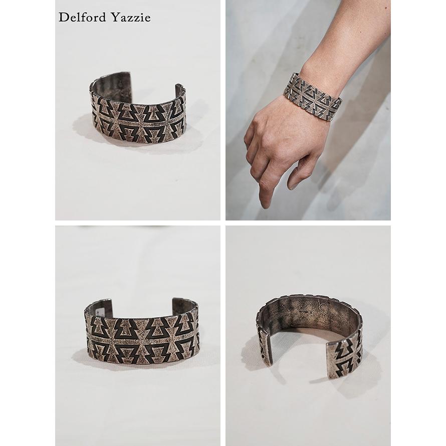 デルフォードヤジー　Delford Yazzie　DYB-1　トゥーファキャストバングル [ Tufa Cast Bangle ]　Indian Jewelry　NAVAJO |  | 01