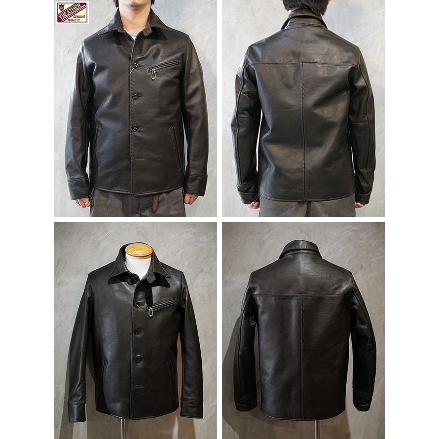 ワイツーレザー　Y'2 LEATHER　FC-77　Faded Horse Car Coat [ Faded Horse ] [ 馬革 ] [ Black ( TEA-CORE ) ]　アメカジ   メン… |  | 01