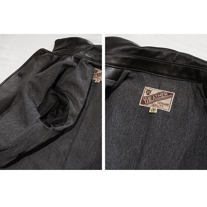 ワイツーレザー　Y'2 LEATHER　FC-77　Faded Horse Car Coat [ Faded Horse ] [ 馬革 ] [ Black ( TEA-CORE ) ]　アメカジ   メン… |  | 04