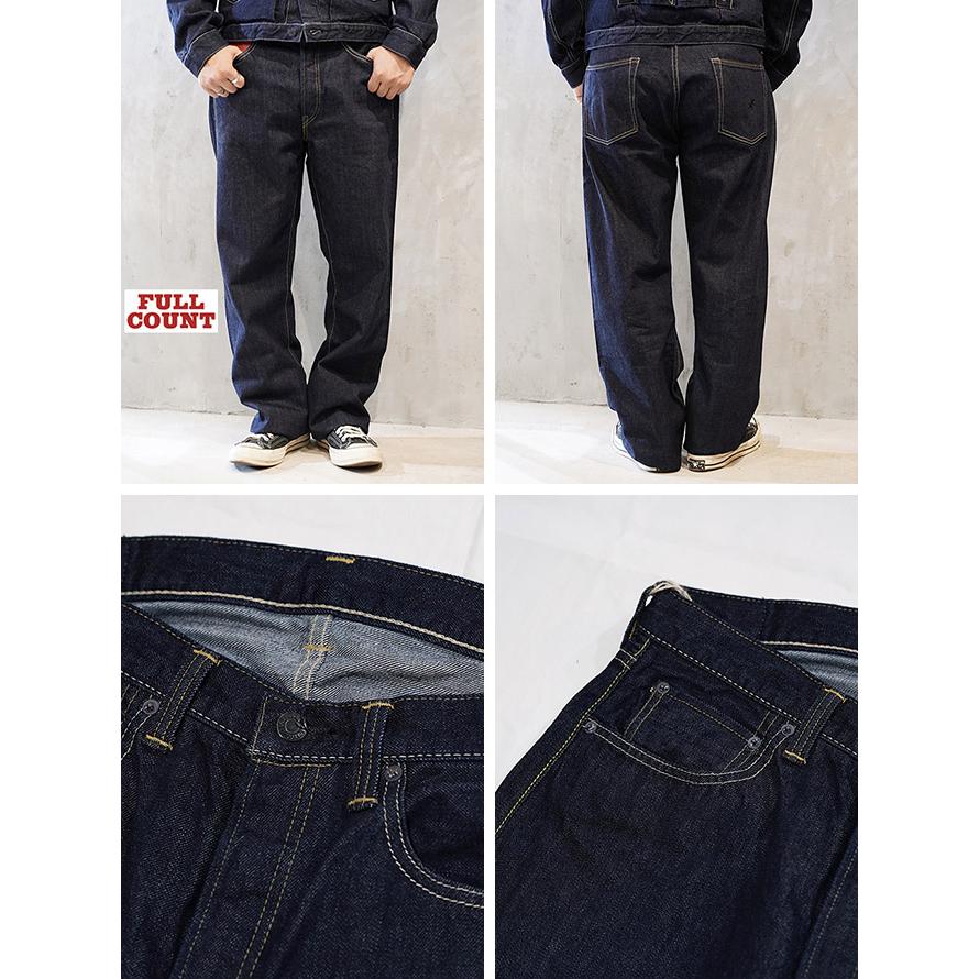 フルカウント　FULLCOUNT x GDC　GFC1002　ワイドデニム　[ Wide Denim ] [ INDIGO ]　ジーパン　アメカジ　メンズ | FULLCOUNT | 01