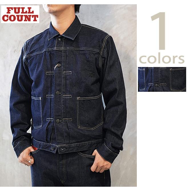 フルカウント　FULLCOUNT x GDC　GFC2002　　クラシックプリーティドデニムジャケット　[ Classic Pleated Denim Jacket ]　ジージャン　アメカジ　メンズ | FULLCOUNT