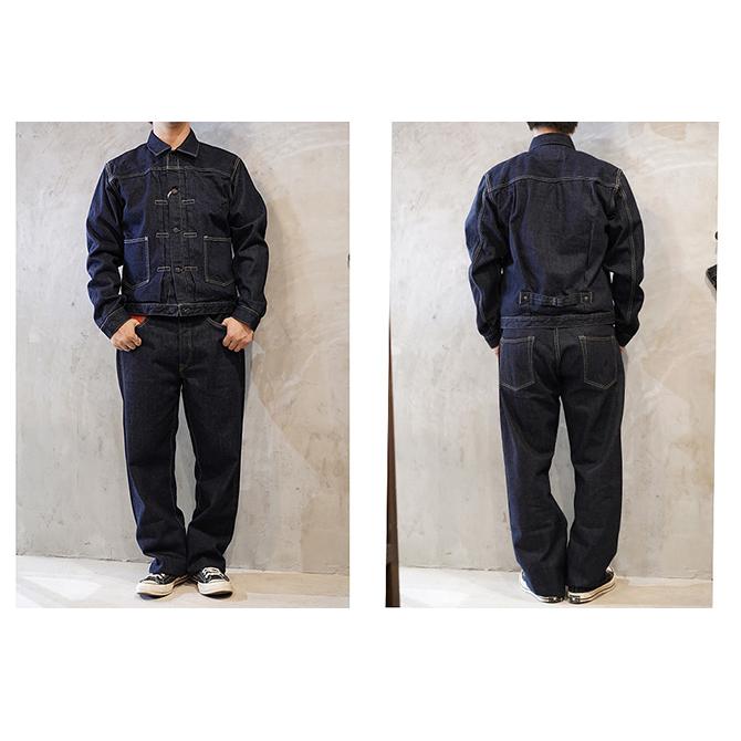フルカウント　FULLCOUNT x GDC　GFC2002　　クラシックプリーティドデニムジャケット　[ Classic Pleated Denim Jacket ]　ジージャン　アメカジ　メンズ | FULLCOUNT | 03