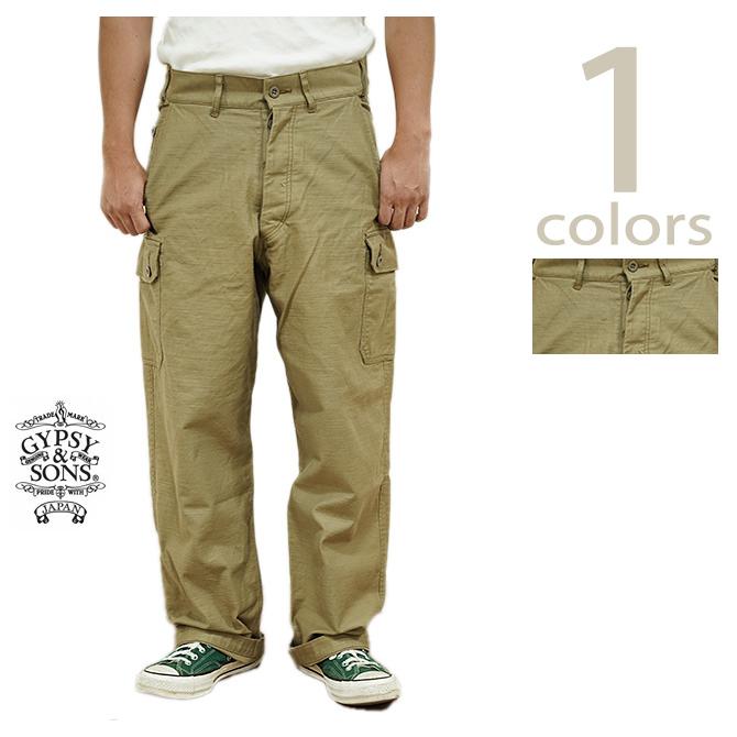 ジプシー & サンズ　GYPSY & SONS　GS2429907　チェコアーミーカーゴパンツ　[ CZECH ARMY CARGO PANTS ]　軍パン　ワークパンツ | GYPSY&SONS