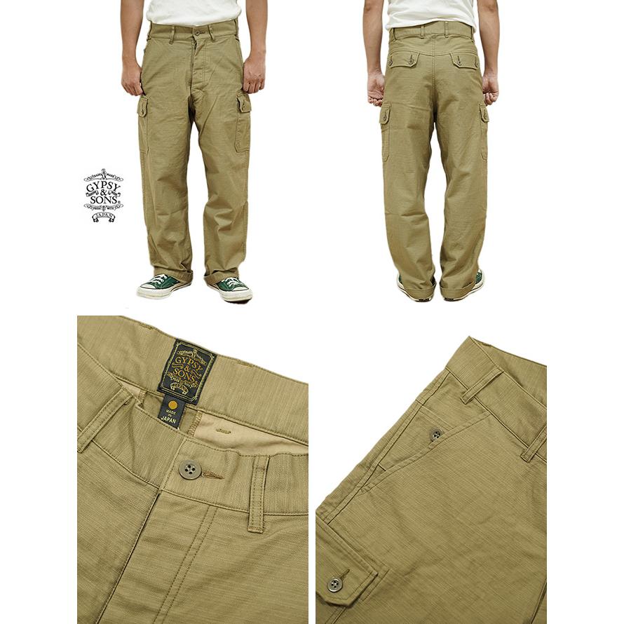 ジプシー & サンズ　GYPSY & SONS　GS2429907　チェコアーミーカーゴパンツ　[ CZECH ARMY CARGO PANTS ]　軍パン　ワークパンツ | GYPSY&SONS | 01