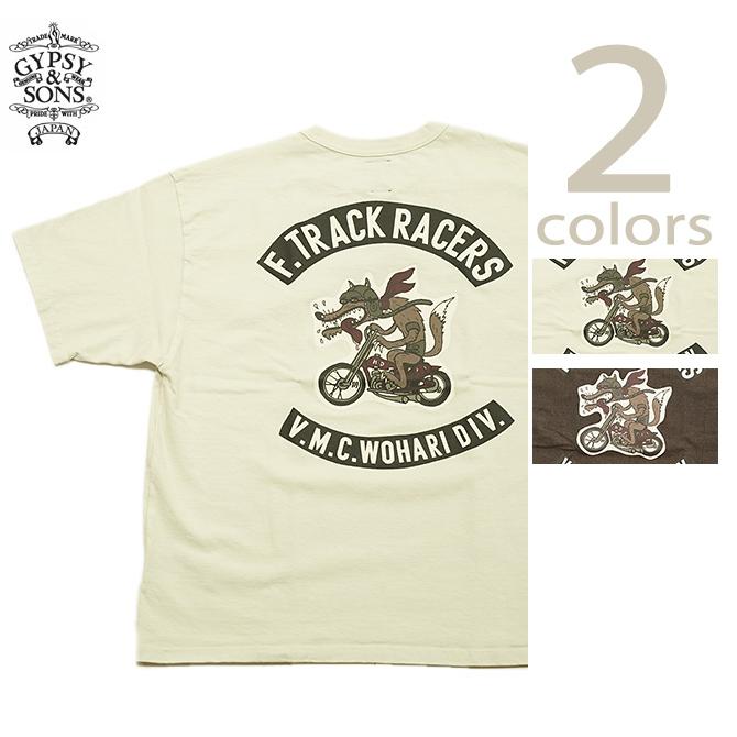 ジプシー & サンズ　GYPSY & SONS　GS2449968　プリントT-Shirts　[ PRINT TEE ] [ VMC MOTORCLUB ]　T-シャツ　 | GYPSY&SONS
