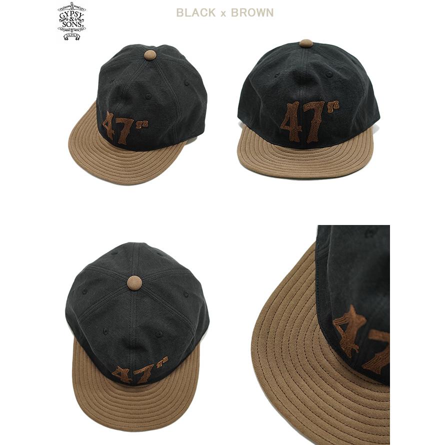 ジプシー & サンズ　GYPSY & SONS　GS2449991　ツートーンキャップ　[ TWO TONE CAP ]　ベースボールキャップ　アメカジ　メンズ | GYPSY&SONS | 03