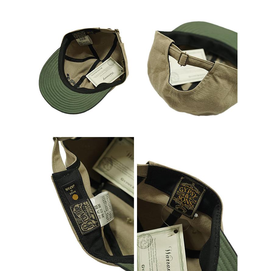 ジプシー & サンズ　GYPSY & SONS　GS2449991　ツートーンキャップ　[ TWO TONE CAP ]　ベースボールキャップ　アメカジ　メンズ | GYPSY&SONS | 06