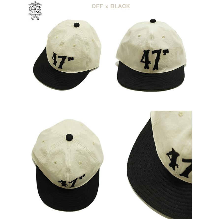 ジプシー & サンズ　GYPSY & SONS　GS2449991　ツートーンキャップ　[ TWO TONE CAP ]　ベースボールキャップ　アメカジ　メンズ | GYPSY&SONS | 07