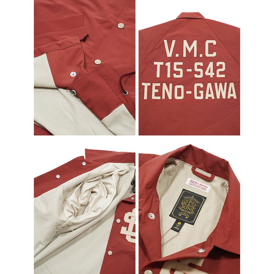 ジプシー & サンズ　GYPSY & SONS　GS2529908　V.M.C コーチジャケット　[ V.M.C 60/40 COACH JKT ]　コーチジャケット　アメカジ　メンズ | GYPSY&SONS | 05