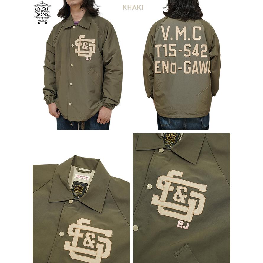 ジプシー & サンズ　GYPSY & SONS　GS2529908　V.M.C コーチジャケット　[ V.M.C 60/40 COACH JKT ]　コーチジャケット　アメカジ　メンズ | GYPSY&SONS | 06