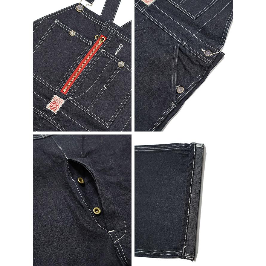 ヘッドライト　HEAD LIGHT　HD42554　11oz. BLUE DENIM LOW BACK OVERALLS　[ 実名復刻モデル ]　オーバーオール　アメカジ | HEAD LIGHT | 02
