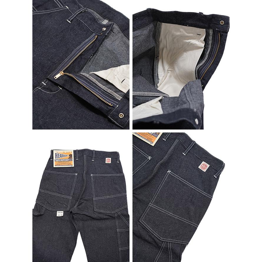 ヘッドライト　HEAD LIGHT　HD42555　11oz. BLUE DENIM ZIP FLY DUNGAREES　[ 実名復刻モデル ]　ワークパンツアメカジ | HEAD LIGHT | 02