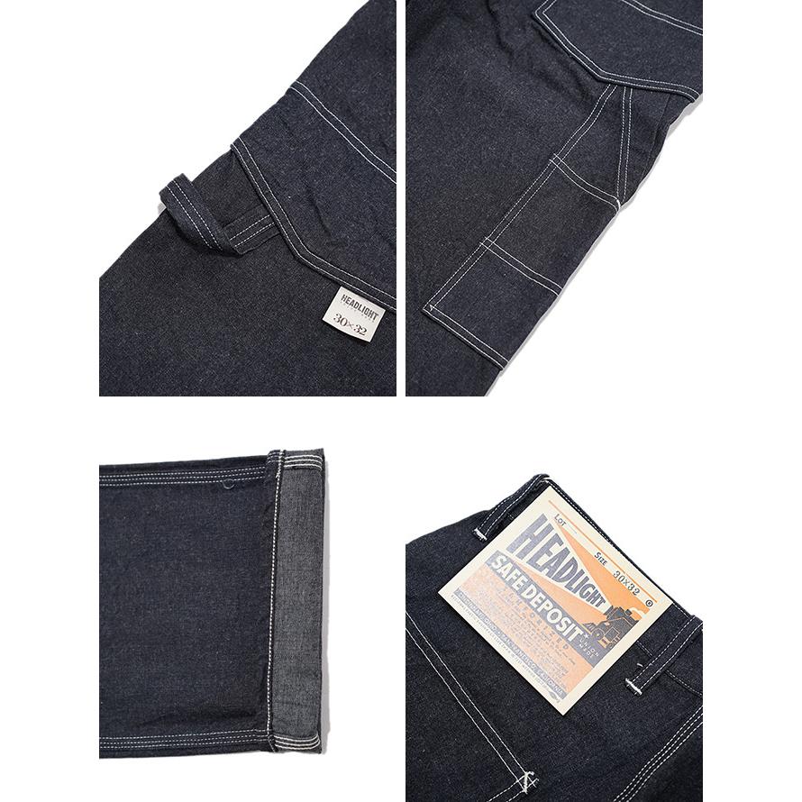 ヘッドライト　HEAD LIGHT　HD42555　11oz. BLUE DENIM ZIP FLY DUNGAREES　[ 実名復刻モデル ]　ワークパンツアメカジ | HEAD LIGHT | 03
