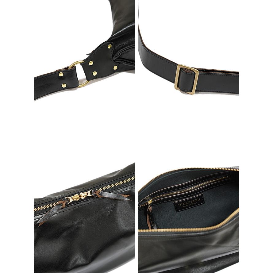 インセプション・オーパス　Inception by OPUS　IPHSB-03　バナナバッグ [ BANANA BAG ] [ HORSE HIDE ]　レザーバッグ　アメカジ　メンズ |  | 02