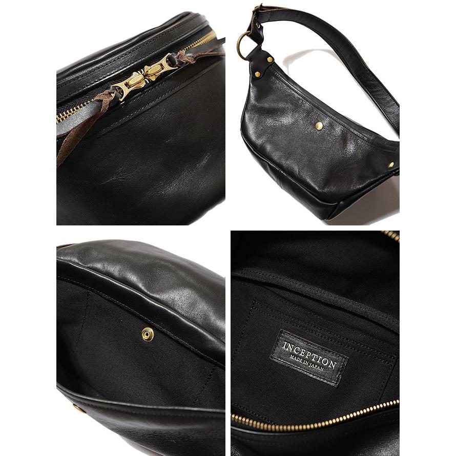 Inception by OPUS（インセプション・オーパス） 　IPHSB-05　ホースハイドファニーパック　 馬革 茶芯 　 馬革 茶芯 　 レザーバッグ   アメカジ   メンズ |  | 03