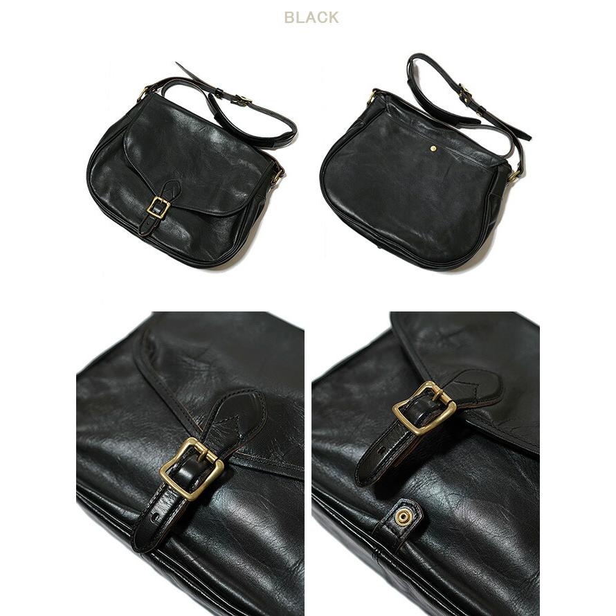 Inception by OPUS（インセプション・オーパス） 　IPHSB-01ホースハイドメールバッグ M　 馬革 茶芯   レザーバッグ   アメカジ   メンズ |  | 07