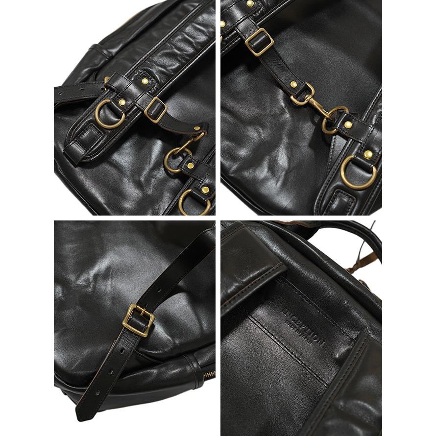 Inception by OPUS（インセプション・オーパス） 　IPHSB-12　ホースハイドバックパック  Horse Hide Back Pack   馬革 茶芯   リュック   レザーバッグ   ア… |  | 03