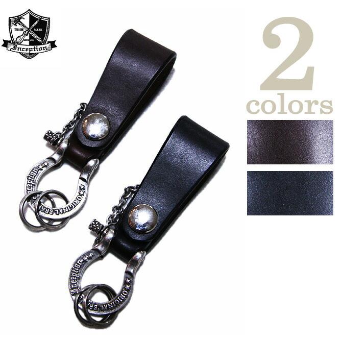Inception by OPUS（インセプション）  IPSK-01　UKサドルシャックルキーホルダー　 UK Saddle Shackle Key Holder 　 シルバーメッキ   アメカジ   メンズ  … | 
