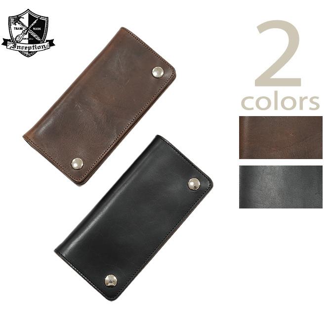 インセプション　Inception　IPW-07　HORSE BUTT LEATHER TRUCKER WALLET　[ Long ]　[ 馬革 ]　アメカジ   メンズ   財布 | 