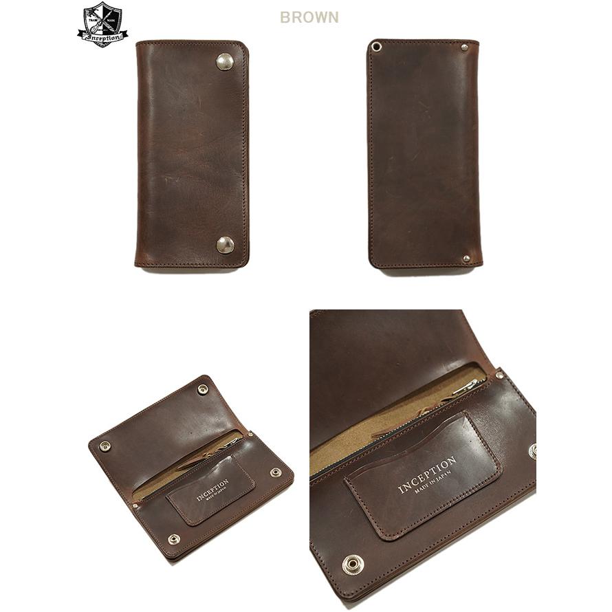 インセプション　Inception　IPW-07　HORSE BUTT LEATHER TRUCKER WALLET　[ Long ]　[ 馬革 ]　アメカジ   メンズ   財布 |  | 01