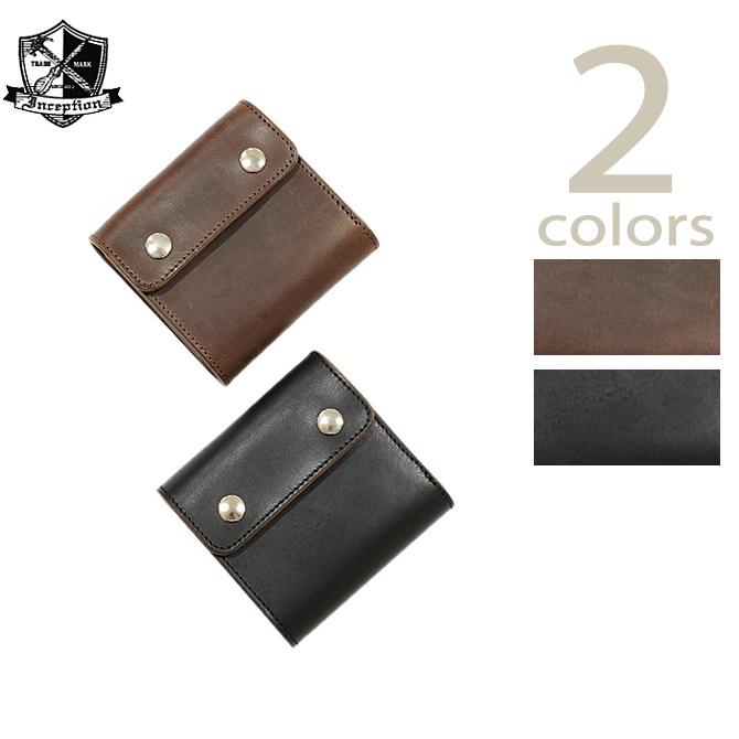 インセプション　Inception　IPW-08　HORSE BUTT LEATHER TRUCKER WALLET　[ Short ]　[ 馬革 ]　アメカジ   メンズ   財布 | 