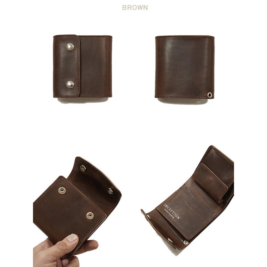 インセプション　Inception　IPW-08　HORSE BUTT LEATHER TRUCKER WALLET　[ Short ]　[ 馬革 ]　アメカジ   メンズ   財布 |  | 01